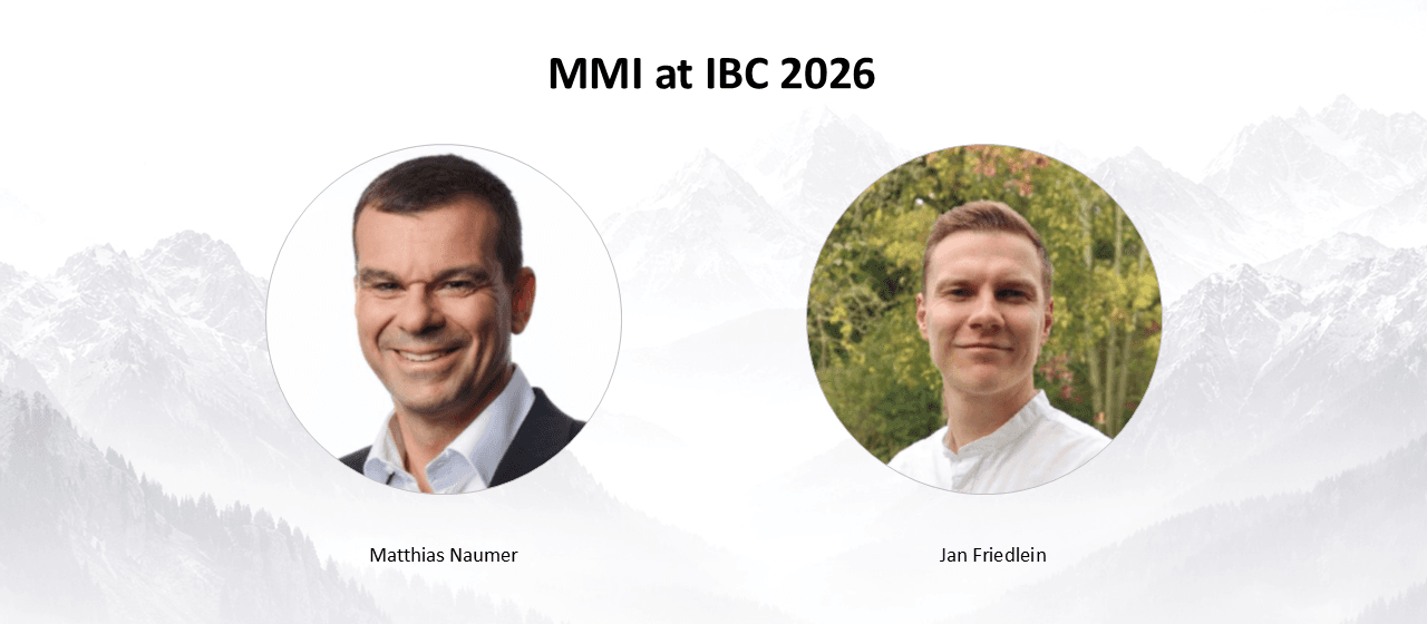MMI auf der IBC 2026 in Amsterdam